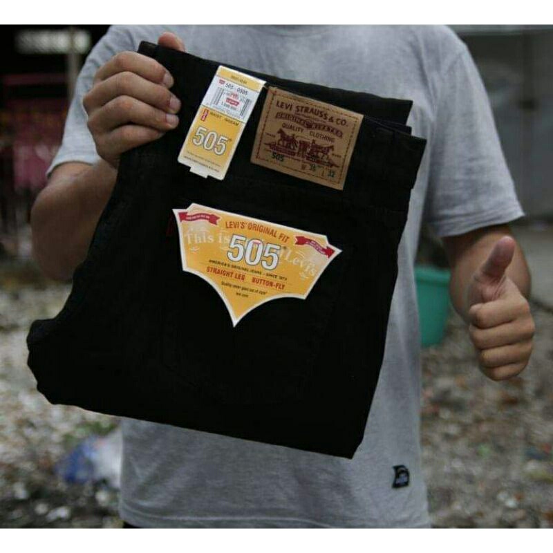 [PROMO] Celana Jeans Panjang Size 27/28-38 Pria Model Standar / Celana Jeans Pria Standart