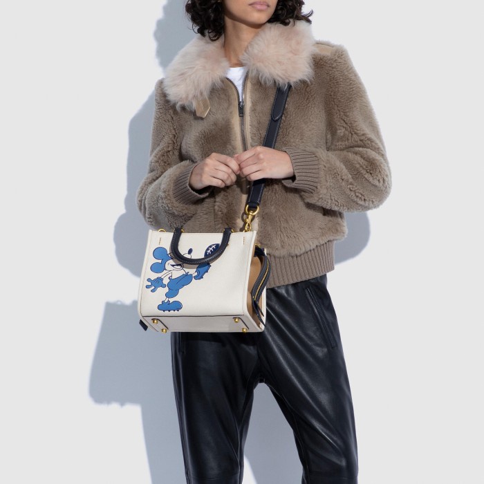 TAS COACH C6166 DISNEY X COACH ROGUE 25 WITH MICKEY MOUSE