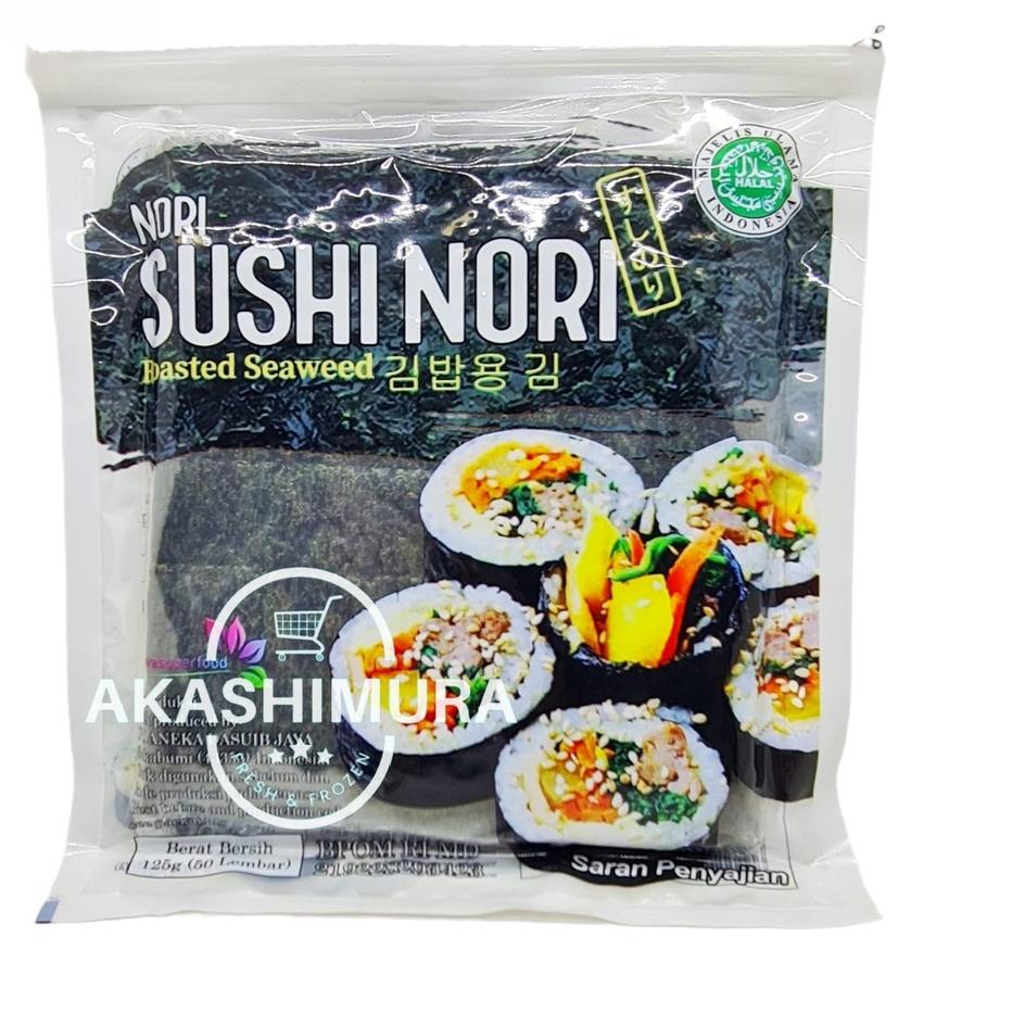 

Order Java Sushi Nori 50 Lembar - Rumput Laut Kering 50 Lembar Halal