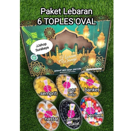 

PAKET ROYAL KACANG PARCEL KUE LEBARAN/parcel isi 6