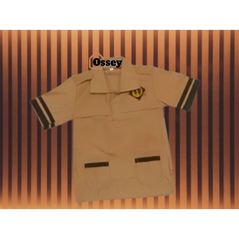 SERAGAM PRAMUKA SIAGA SD COKLAT SUSU / KUNING