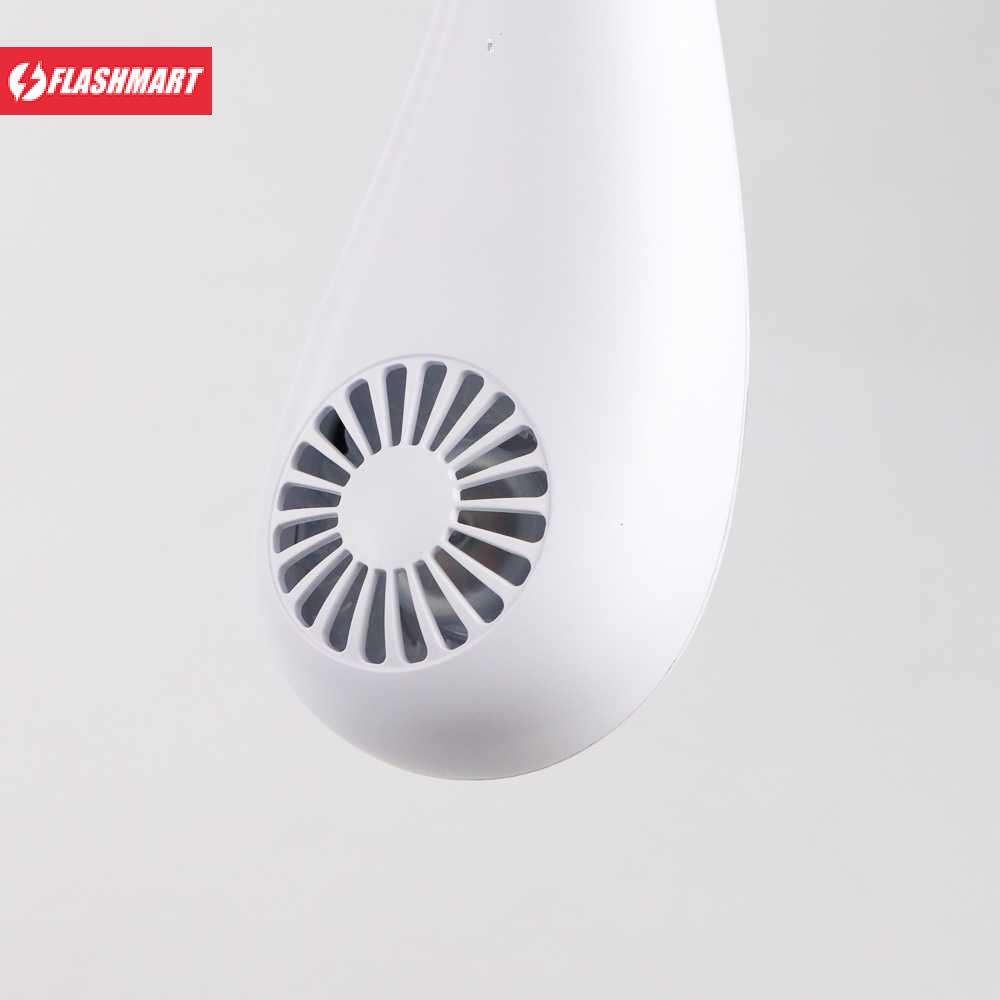 Flashmart Kipas Angin Leher Portable Neck Fan Rechargeable 5000mAh - H11