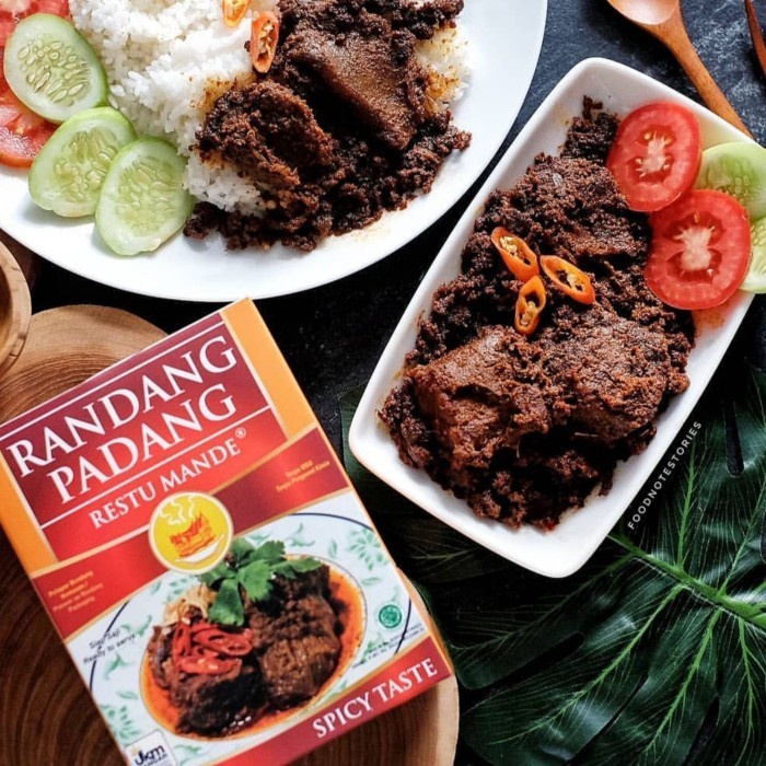 

Rendang Padang Asli Daging Sapi Restu Mande. Bukan Frozen Food