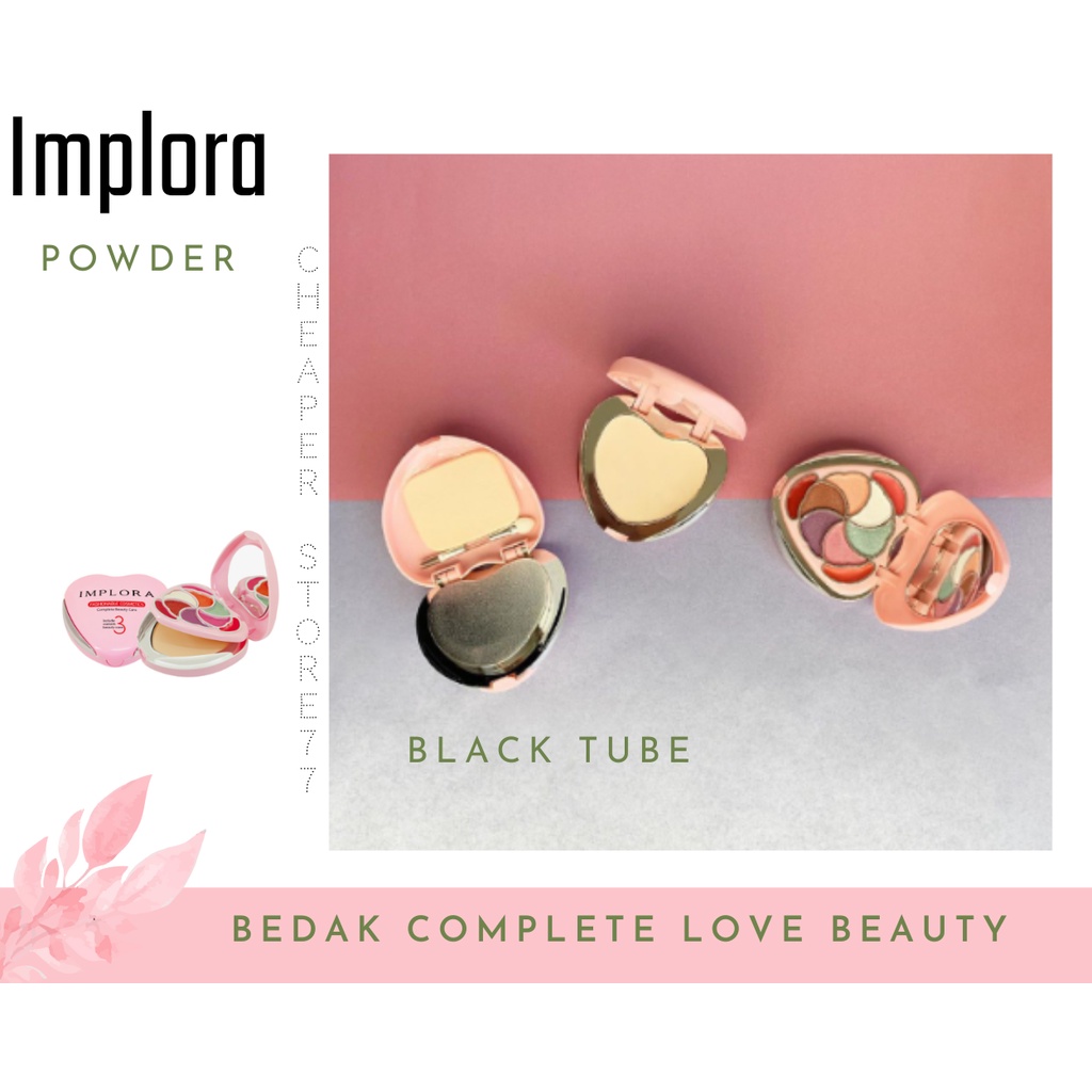 IMPLORA  - SUELUTTU POWDER 3IN1 - COMPLETE BEAUTY CARE - IMPLORA FASHION MAKEUP KIT