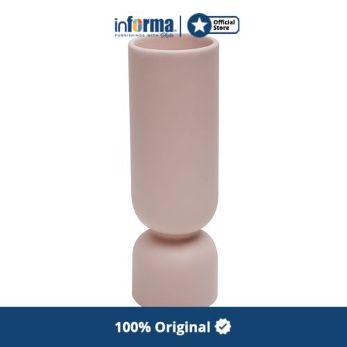 Vas Informa - Vas Keramik 36 Cm Petrie Form - Pink