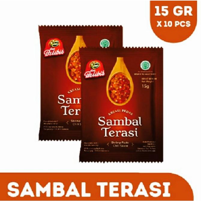 

Sambal Terasi 1 Renceng ( 10 Sachet )