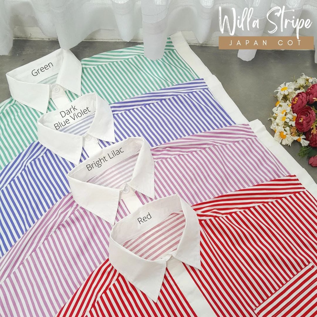 CallieTamami - A 6385 Willa Stripe Japan Cot