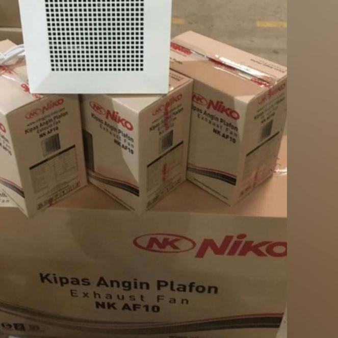 ➺ Niko NK-AF10 Exhaust Fan 10 inch Kipas angin Plafon NK AF10 ➪