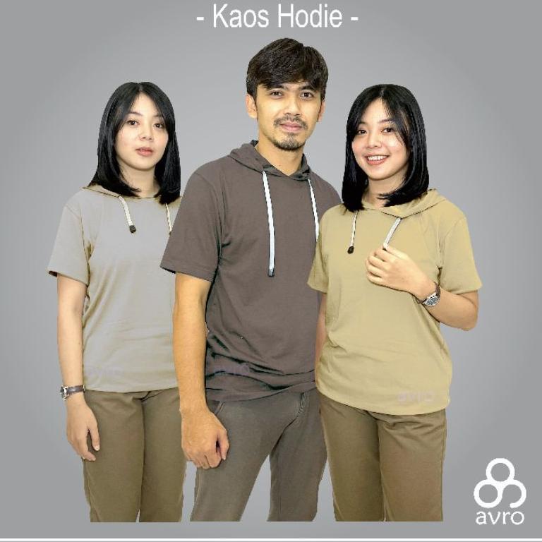 KAOS KUPLUK HOODIE POLOS KATUN TERBAIK