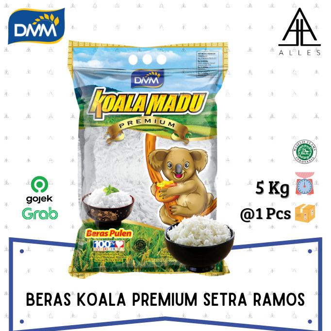 

BERAS KOALA PREMIUM SETRA RAMOS BERAS PULEN PREMIUM 5 KG roc04