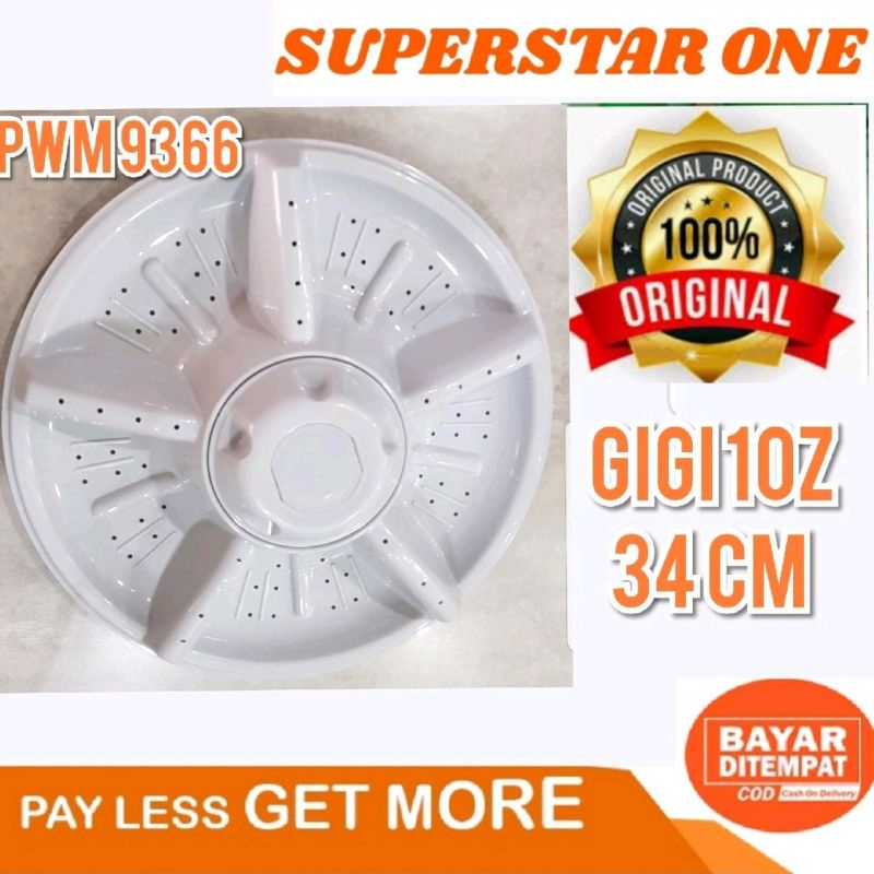 pulsator mesin cuci polytron pwm-9366 pulsator polytron pwm9366