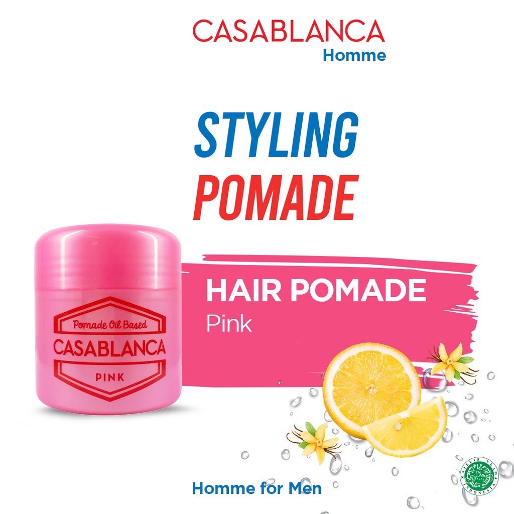 Casablanca Minyak Rambut | Pomade Oil Based 50 Gram