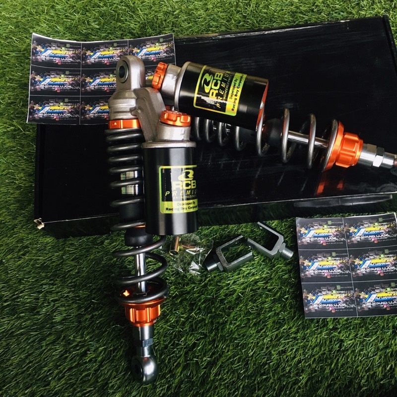 SHOCK SEKOK COPY  RCB UKURAN 320MM skok copy RCB pnp all honda GL MP TIGER CB GRAND C70