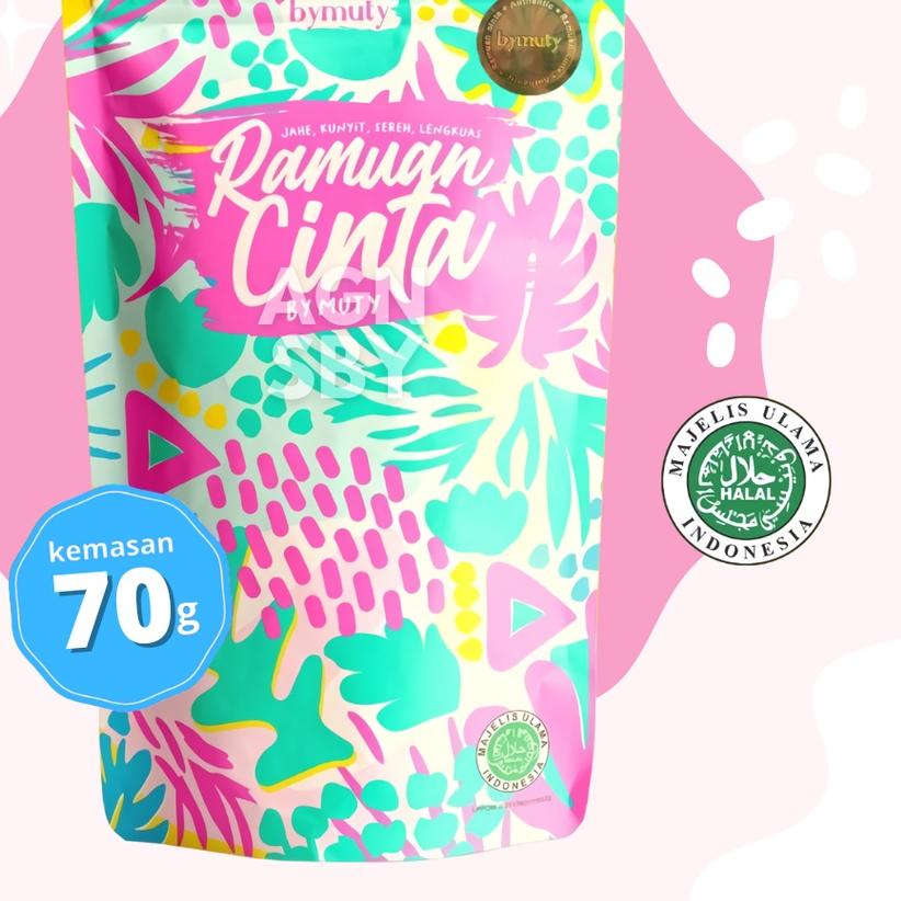 

➴ CINTA BY MUTY kemasan 70gr (untuk 14x SEDUH) ❂