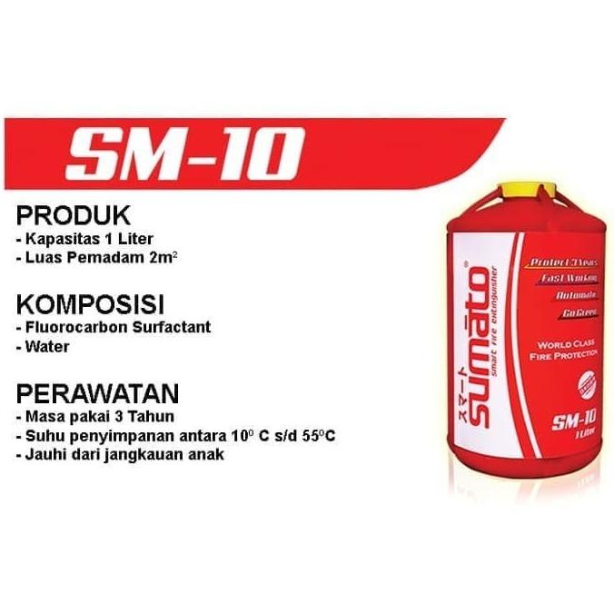 Sumato SM-10 Apar Mini Pemadam Api Otomatis