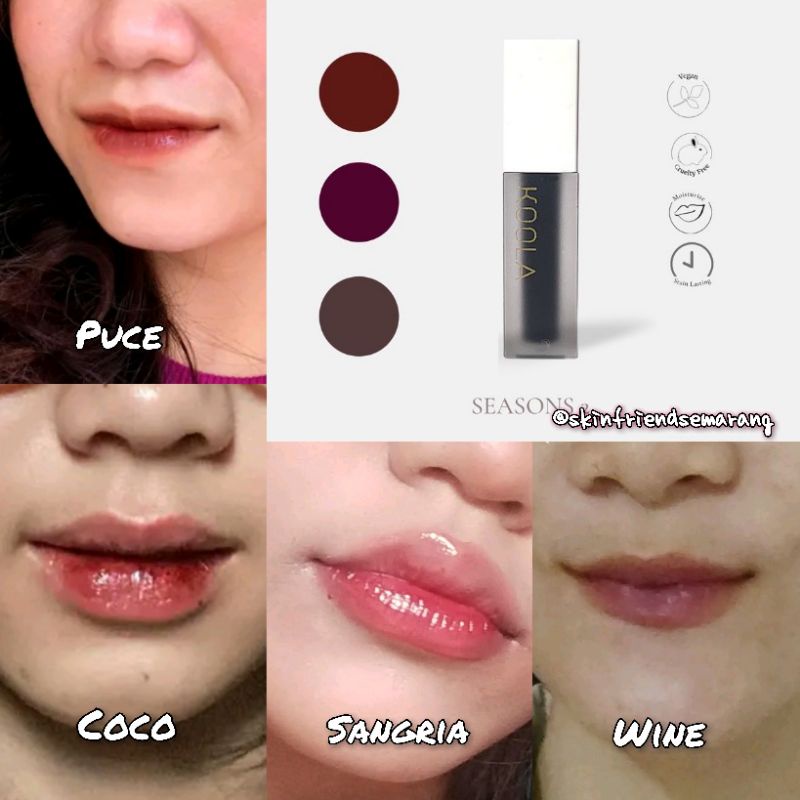 READY STOCK Koola Stain Lipgloss Gel Liptint