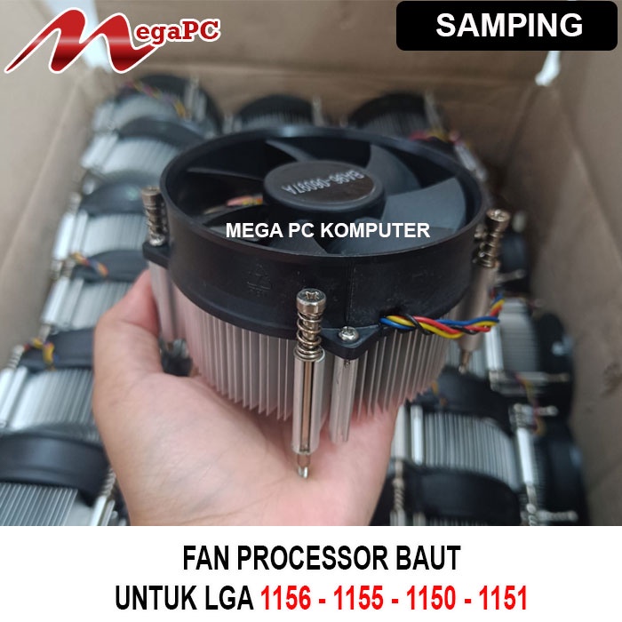 KIPAS FAN HSF Processor Baut Untuk Soket 1156 1155 1150 1151 ORI TEBAL