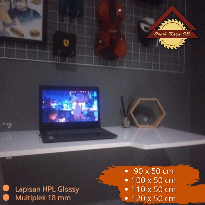 Best Seller Meja Lipat Dinding 100X50