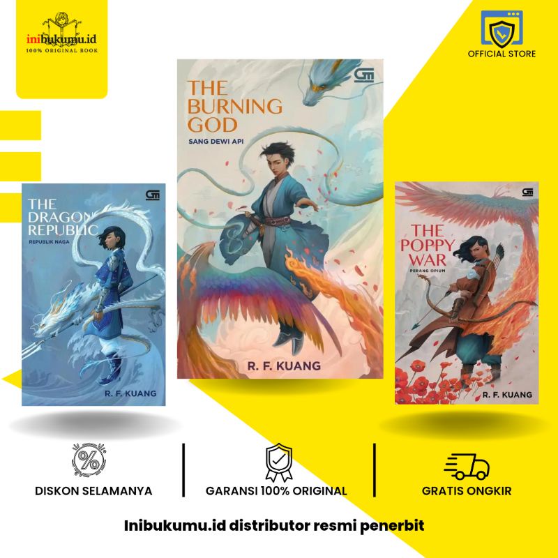 Sang Dewi Api (The Burning God), Perang Opium (The Poppy War), Republik Naga (The Dragon Republic)