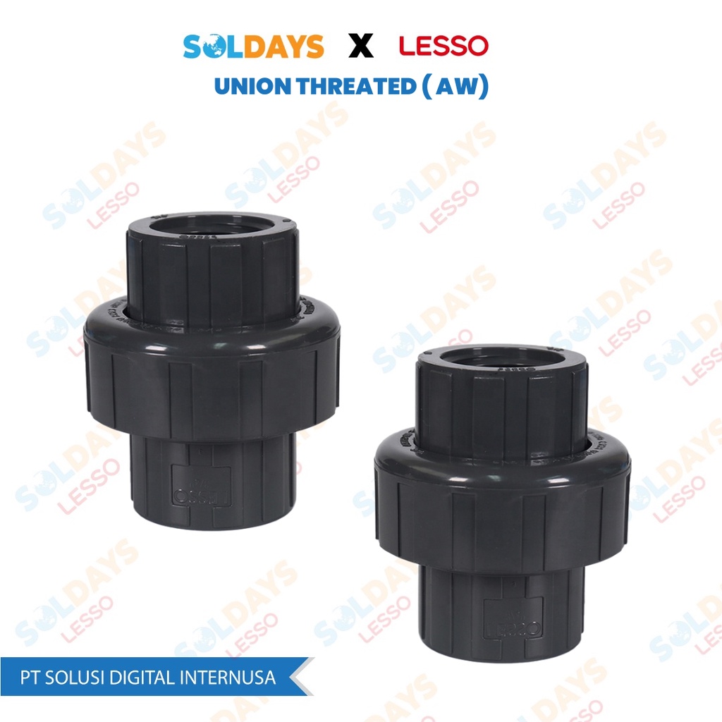 Lesso Union Threated ( AW) 1/2&quot; / UNION THREATED ( AW) 1/2 inch