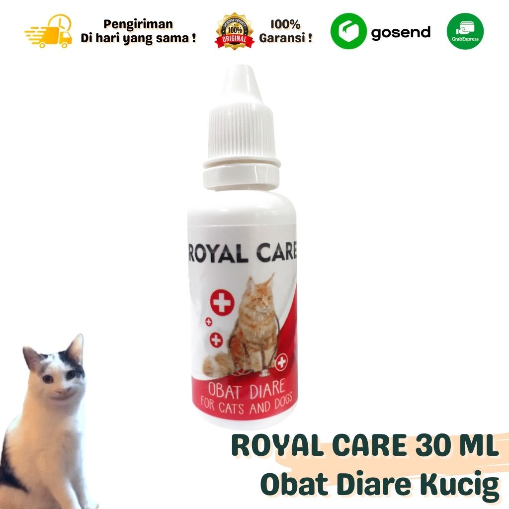 ROYAL CARE OBAT DIARE KUCING DAN ANJING BANTU MENYEMBUHKAN DIARE 30 ML