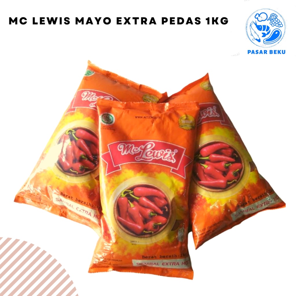 

Mc Lewis Sambal Extra Pedas 1Kg Pasar Beku Padang