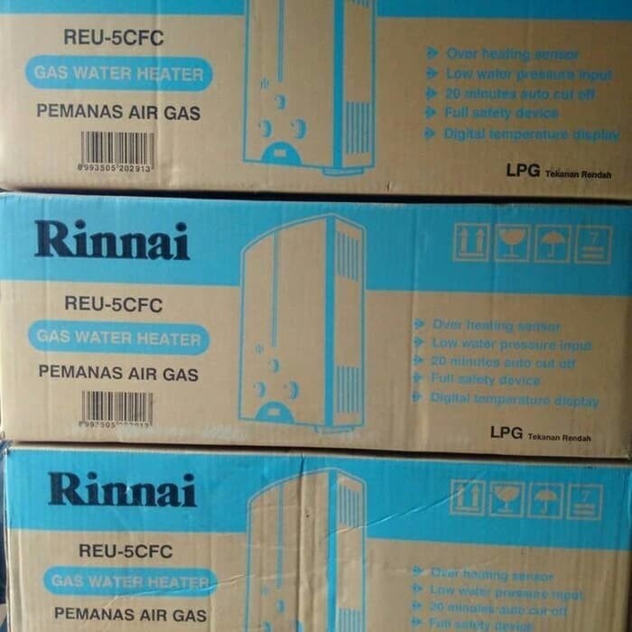 WATER HEATER RINNAI GAS