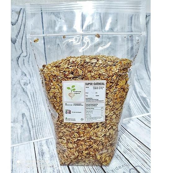 

➳ SUPER OATMEAL 1KG (6 MIX) - Instant, Vanilla Flavour, Rolled Oat, Chia Seed ✱