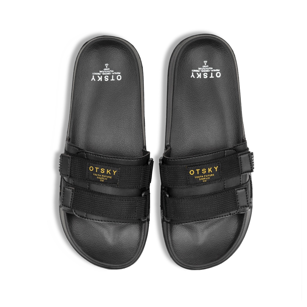 Otsky Sandal slide slip on Strap Series Black