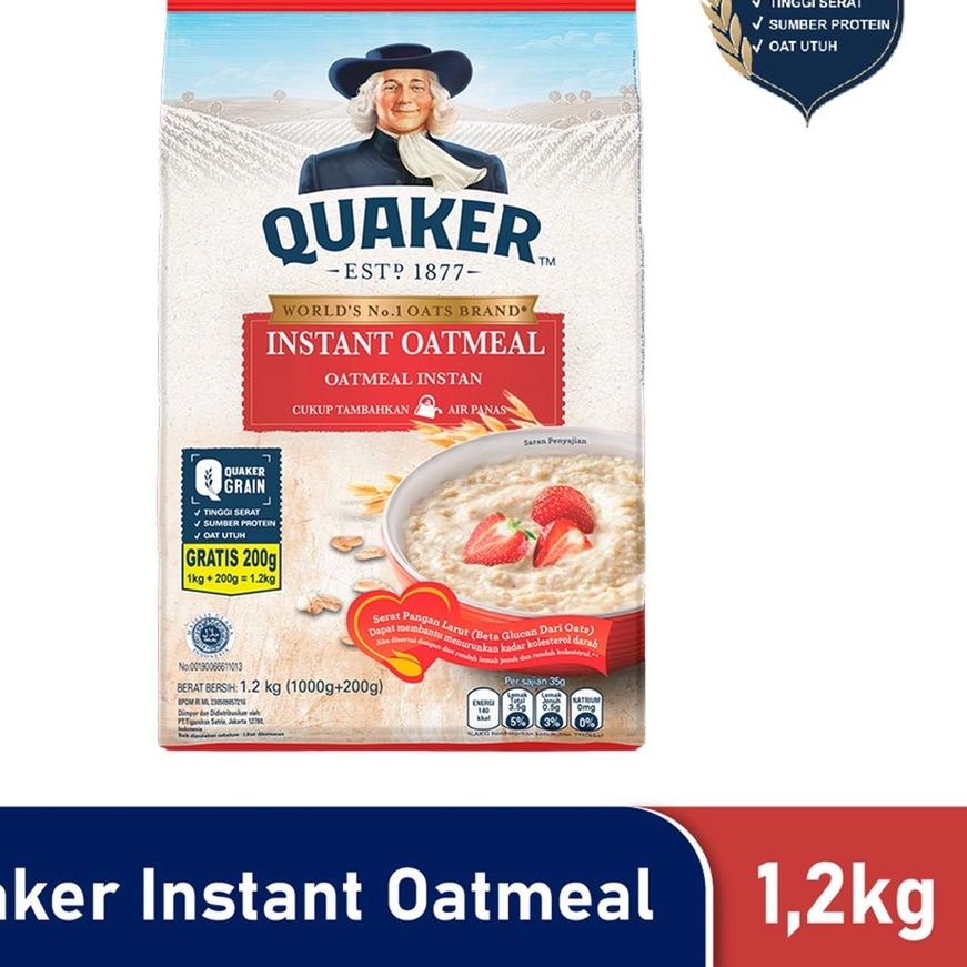 

✰ Quaker Instant Oatmeal 1200 gr ☑