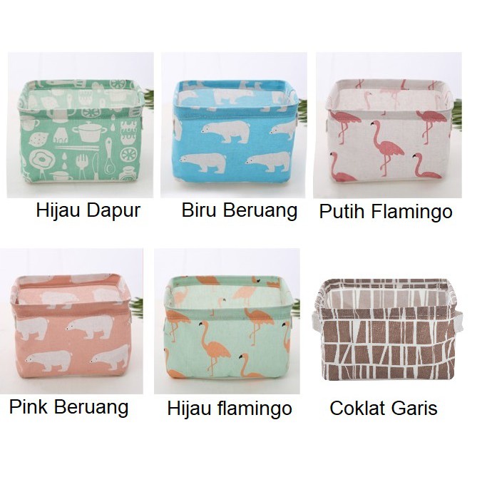 FYGALERY HL0051 Storage Box Mini Serbaguna kotak Organizer Basket Multifungsi Murah