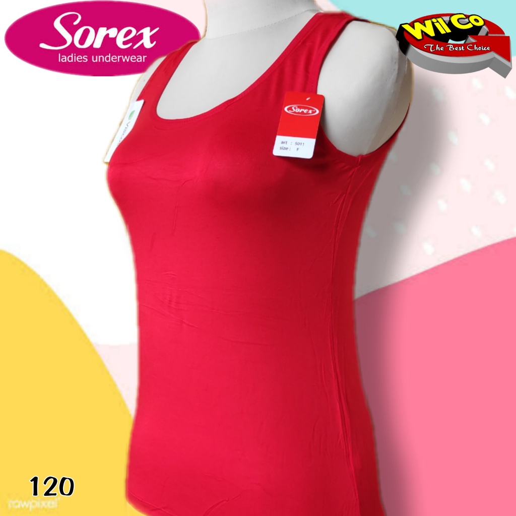 K120 -  TANKTOP ATASAN WANITA DEWASA SOREX ALL SIZE TALI LEBAR