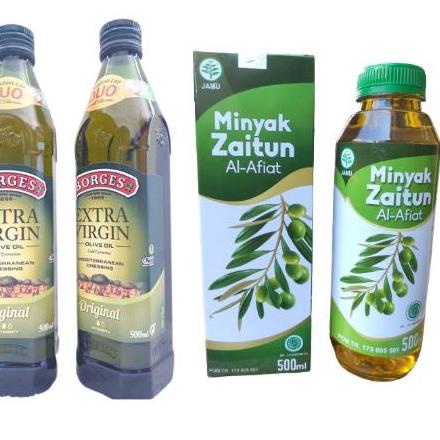 

♙ Minyak Zaitun 500 ML Extra Virgin Olive Oil Untuk Masak Dan Minum Minyak Zaitun EVO Original Borges ✾