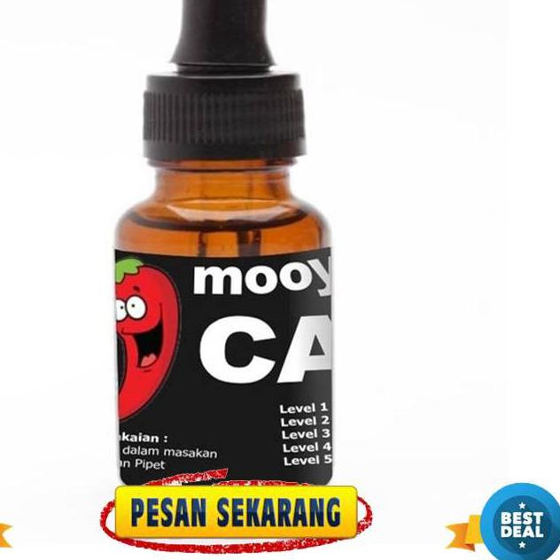 

➮ Mooy Picante Lombok Cair Super Pedas 10gr - Lebih Pedas daripada Kameha ☆