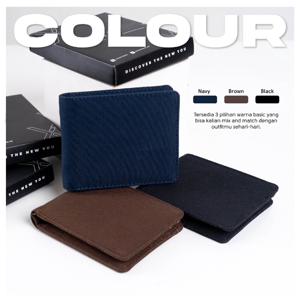 Dompet Pria Dompet Kanvas Pria Dompet Lipat Pria Dompet Pendek Distro Pria Dompet Denim Pria