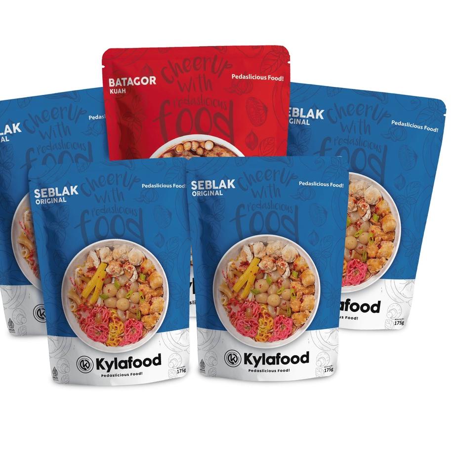 

➣ Kylafood Paket (4 Original , 1 Batagor Kuah) ✤