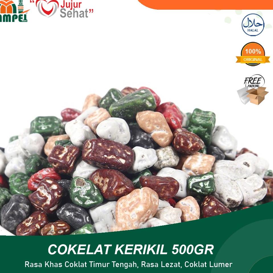 

☁ Cokelat Kerikil Turki Premium 500gr Manis Lumer Crunchy Kualitas Cocok Untuk Souvenir & Buka Puasa ➢
