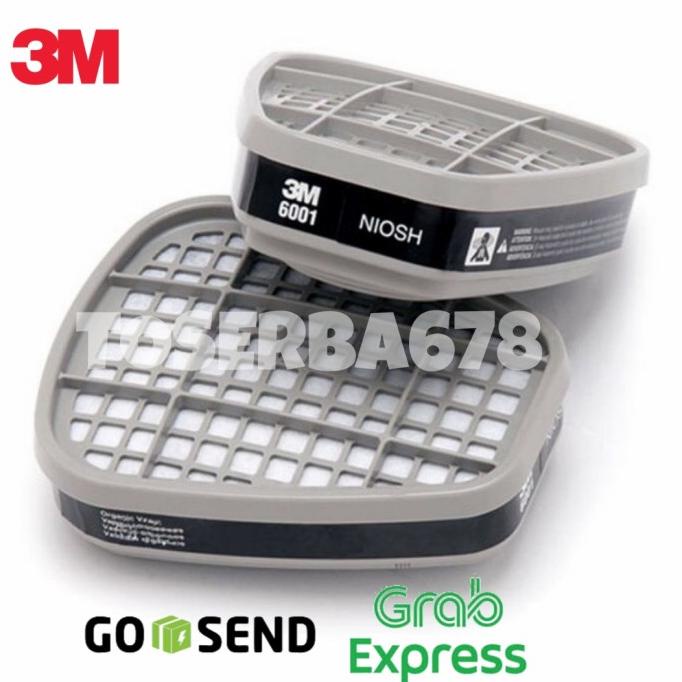 Masker 3M 6001 Cartridge Complete