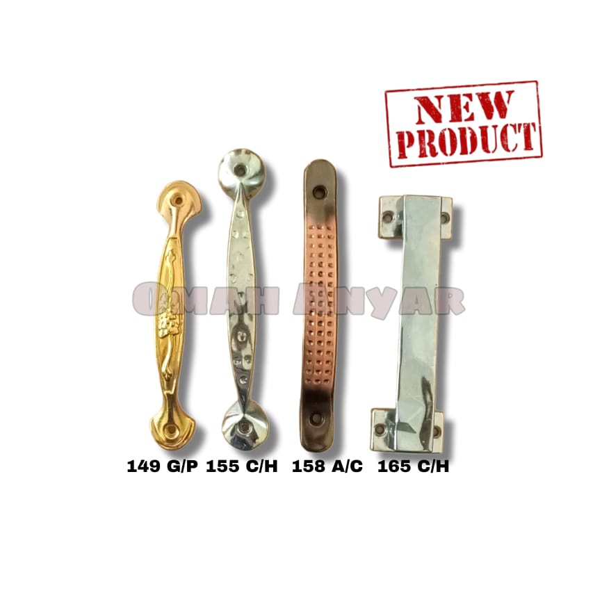 Handle Tarikan Laci Lemari Bahan BESI BUKAN PLASTIK Drawer Pull SHF Lusinan
