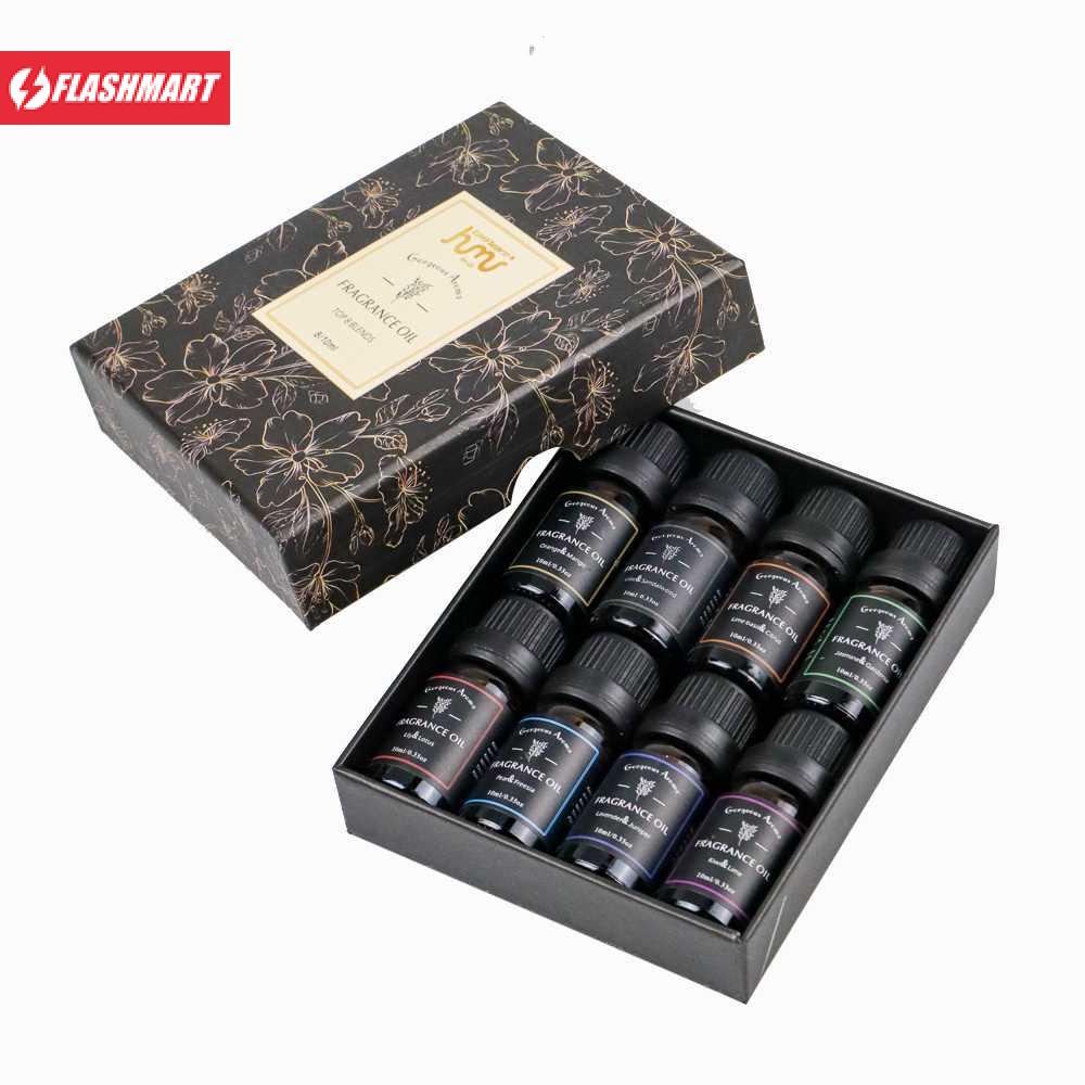 Flashmart HUMI Minyak Aromatherapy 8 in 1 Essential Oil 10ml - RH-28