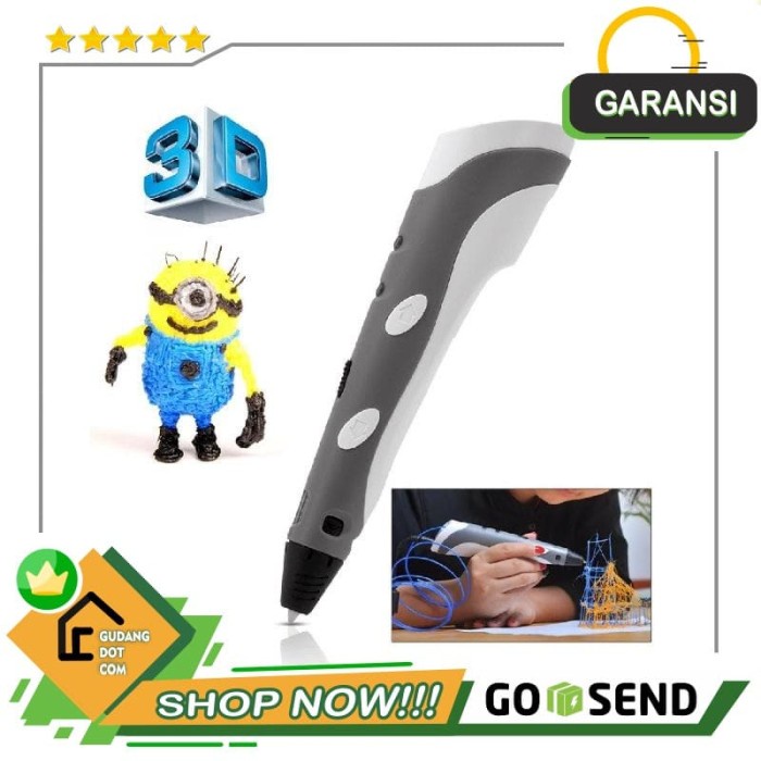 

Terlaris 3D Stereoscopic Printing Pen For 3D Drawing - Rp-100A