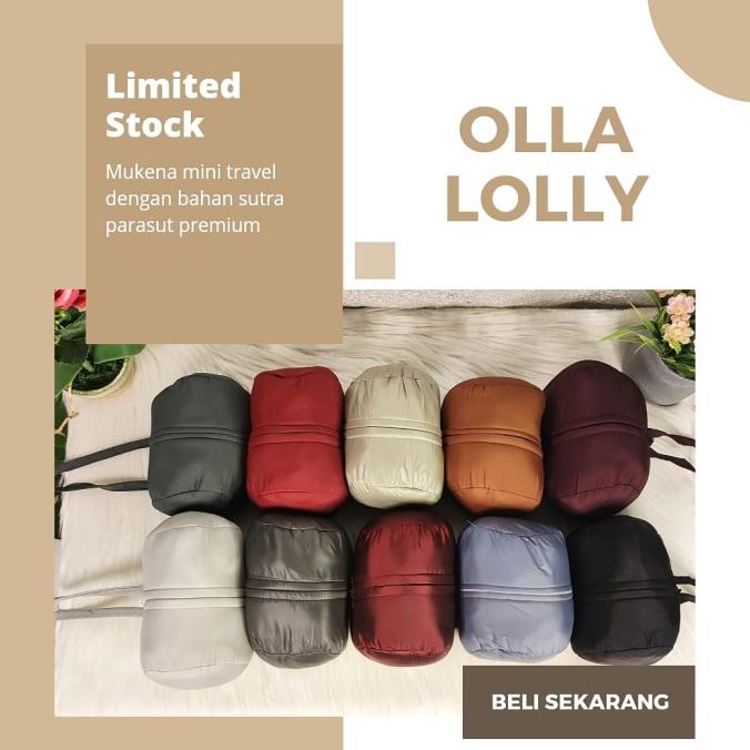 Mukena Travel mini set dengan sajadah