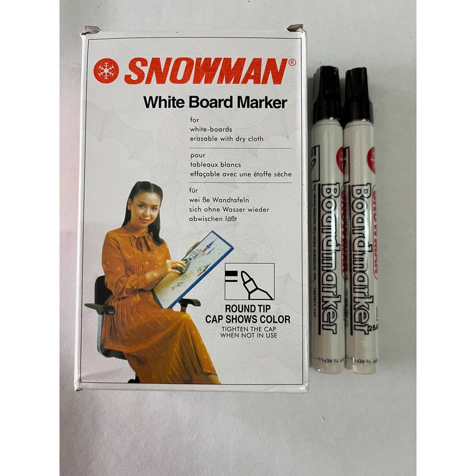 

Spidol Snowman Boardmarker BG-12 / Spidol Papan Tulis