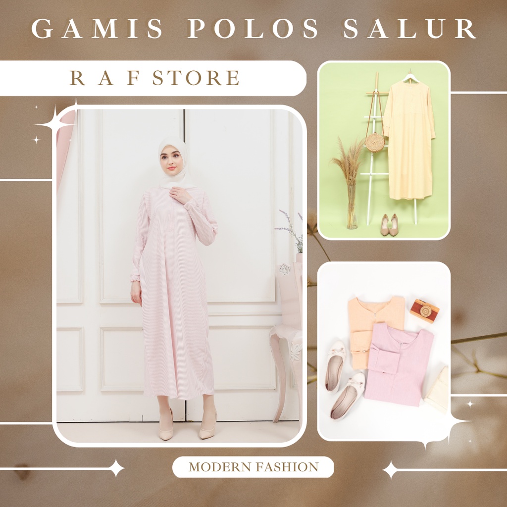 Abaya Basic Dress Gamis Daily Polos Syari Wanita Muslim Lengan Panjang | Model Gamis Terbaru 2023 Polos Simpel Modern Remaja Dress Wanita Muslim Pesta Elegan Mewah Kekinian