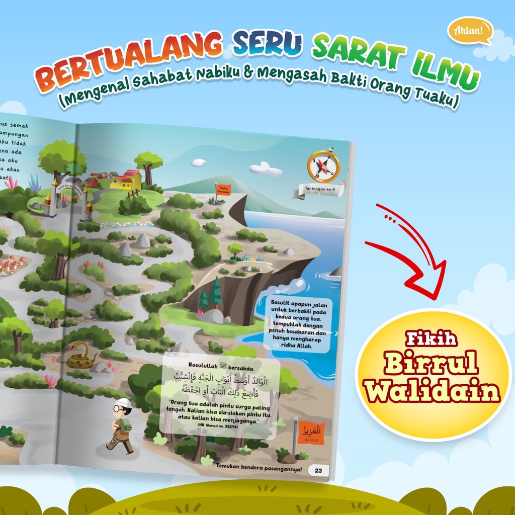 Buku Pertualangan Anak : Bertualang Seru Sarat Ilmu