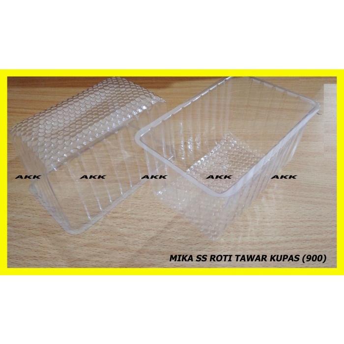 *#*#*#] (50 PCS) MIKA SS ROTI TAWAR KUPAS PERSEGI PANJANG