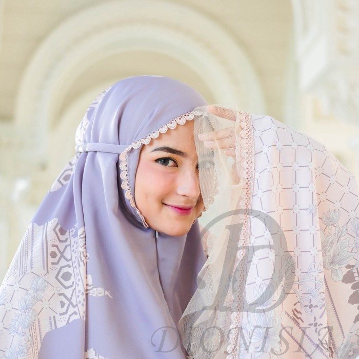 MUKENA ARMANI SILK MUKENA RENDA MEWAH 2in1 MUKENA DEWASA PREMIUM