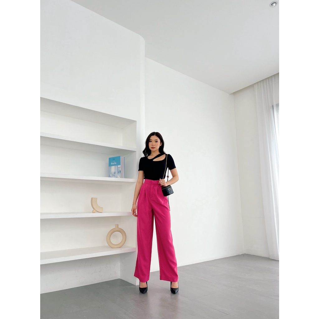 [ Marveile ] Posie Highwaist Pants / HW Cullote Pants