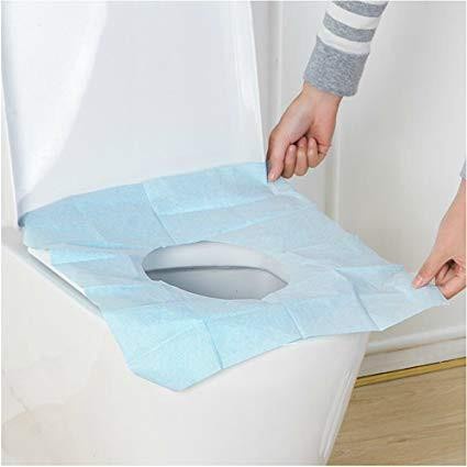 Tissue Alas Duduk Closet Toilet Seat Cover Tisu Tatak Wc Kertas