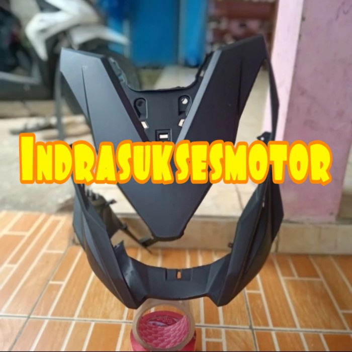 tameng dasi body depan motor honda beat all beat street hitam doff